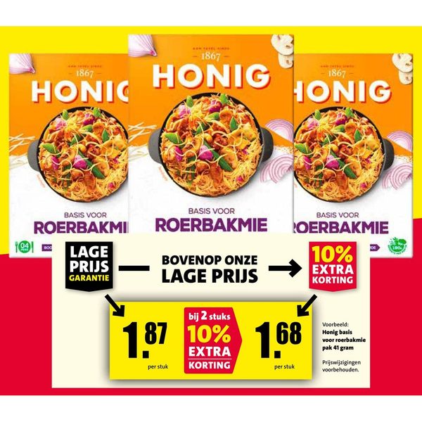 Honig basis voor roerbakmie