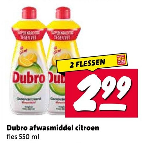 Dubro afwasmiddel