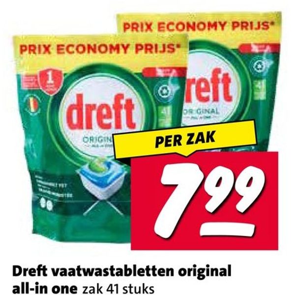 Vaatwastabletten original all-in one
