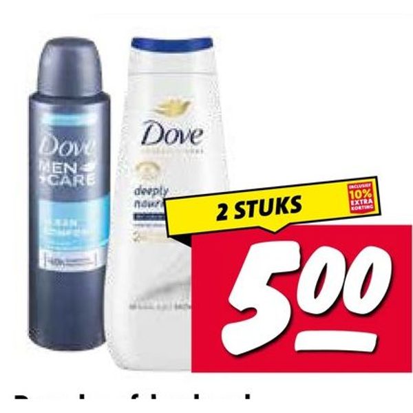 Dove deo of douchegel