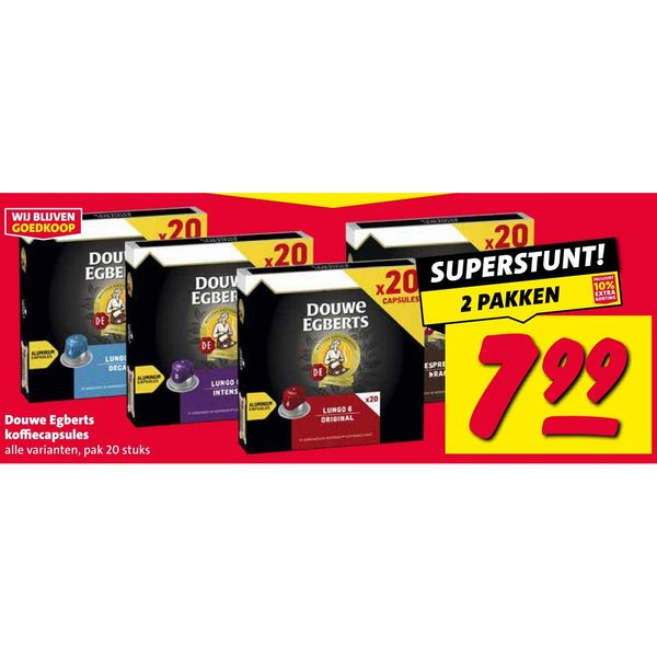 Douwe Egberts koffiecapsules