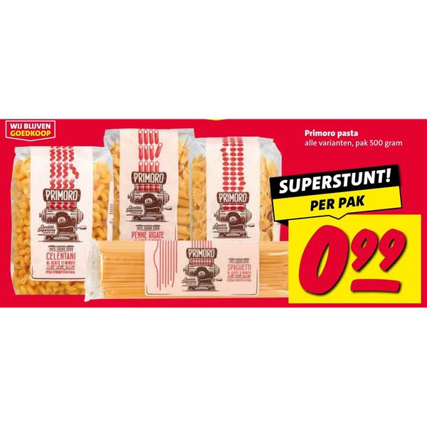 Primoro pasta