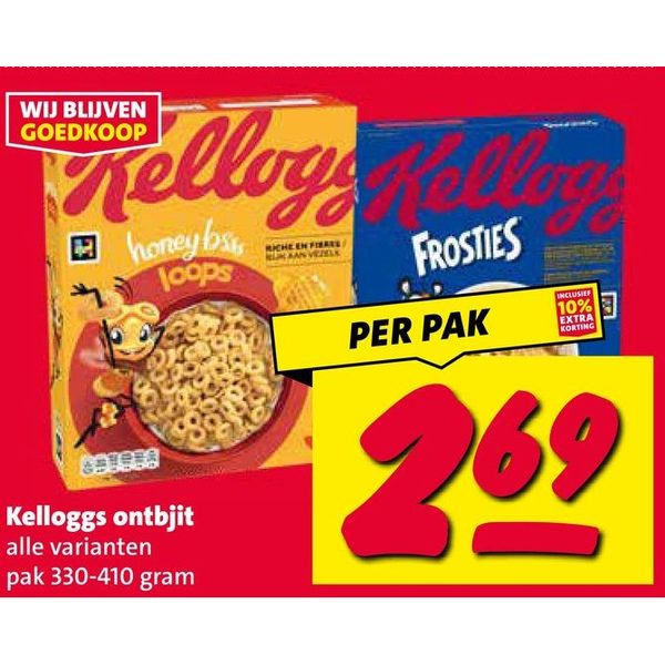 Kelloggs ontbijtgranen