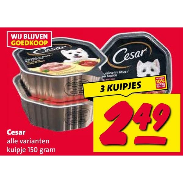 Cesar maaltijdkuipjes