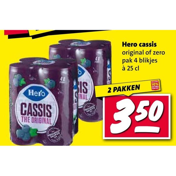 Hero cassis original of zero