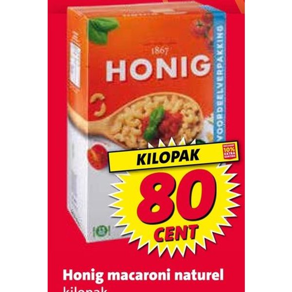 Honig macaroni naturel