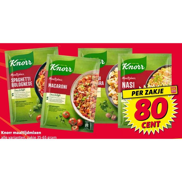 Knorr maaltijdmixen