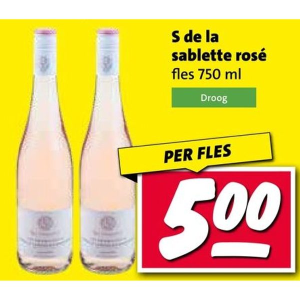 S de la sablette rosé