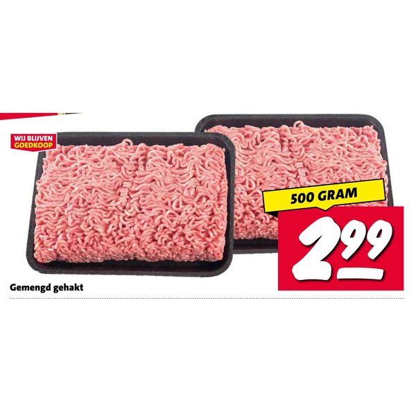 Gemengd gehakt
