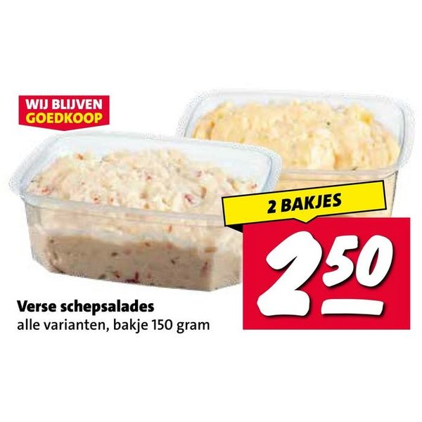 Verse schepsalades