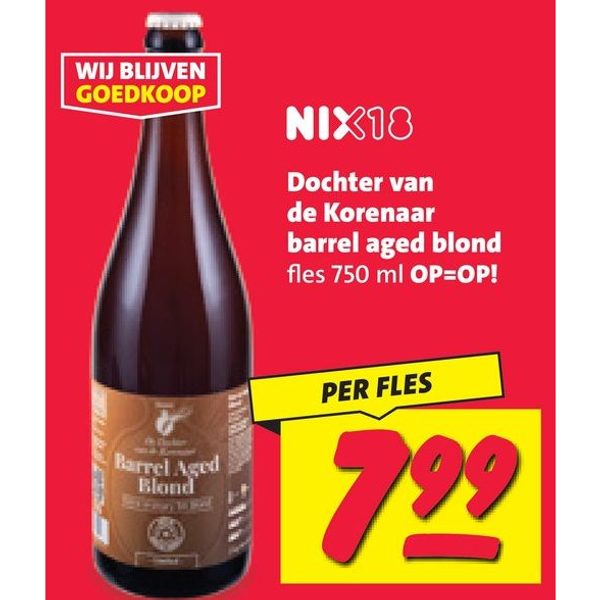 Dochter van de Korenaar barrel aged blond