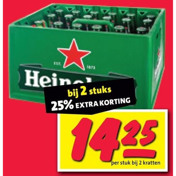 Heineken Pilsener krat