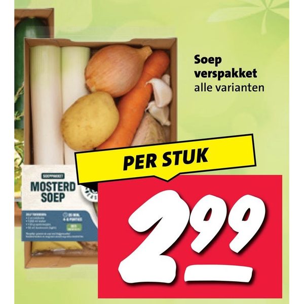 Soep verspakket
