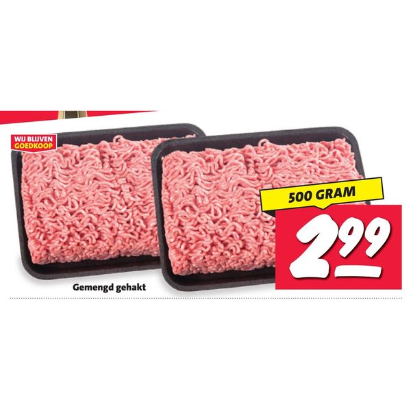 Gemengd gehakt