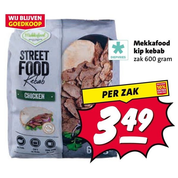 Mekkafood kip kebab