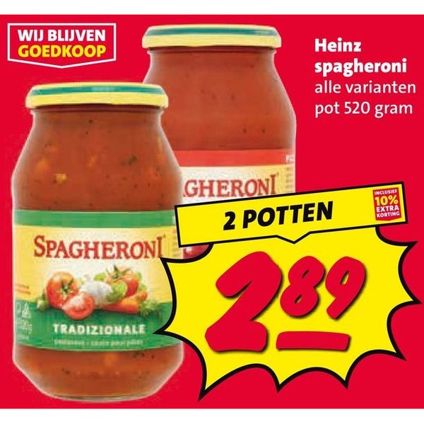 Heinz spagheroni