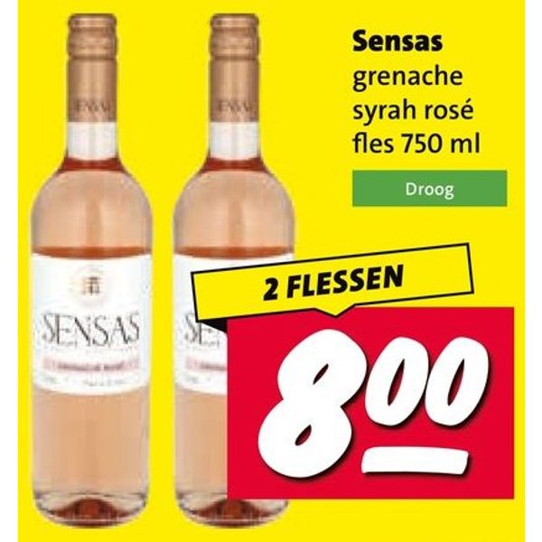 Sensas grenache syrah rosé