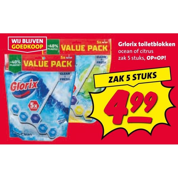 Glorix toiletblokken