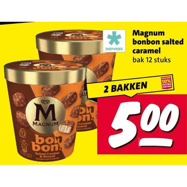 Magnum bonbon salted caramel