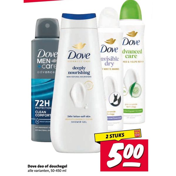 Dove deo of douchegel