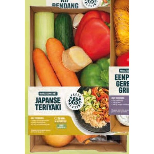 Maaltijdpakket Japanse Teriyaki