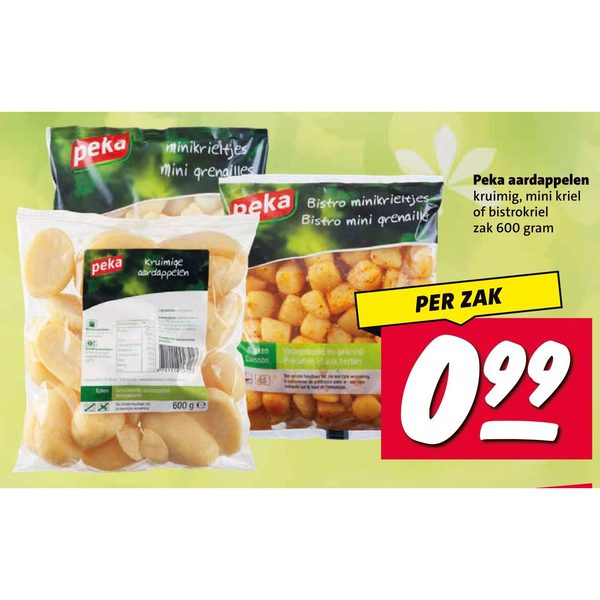 Peka aardappelen