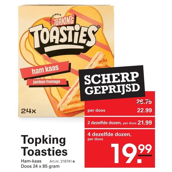 Toasties Ham-Kaas