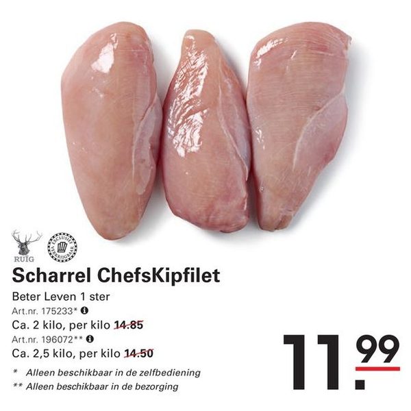 Scharrel ChefsKipfilet