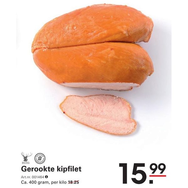 Gerookte kipfilet