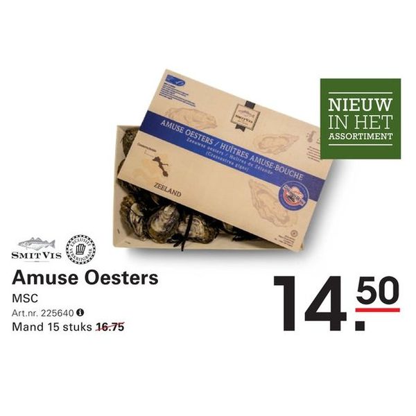 Amuse Oesters