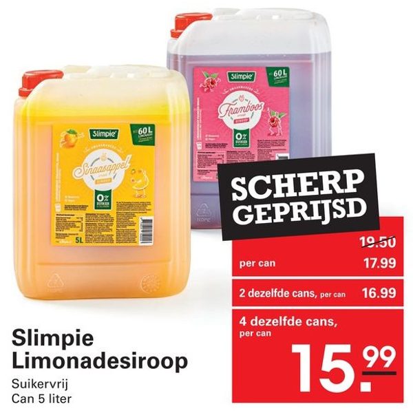 Slimpie Limonadesiroop