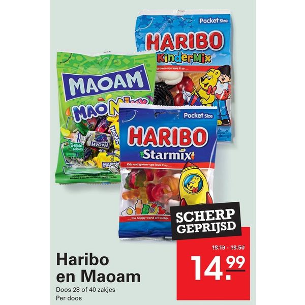 Haribo en Maoam