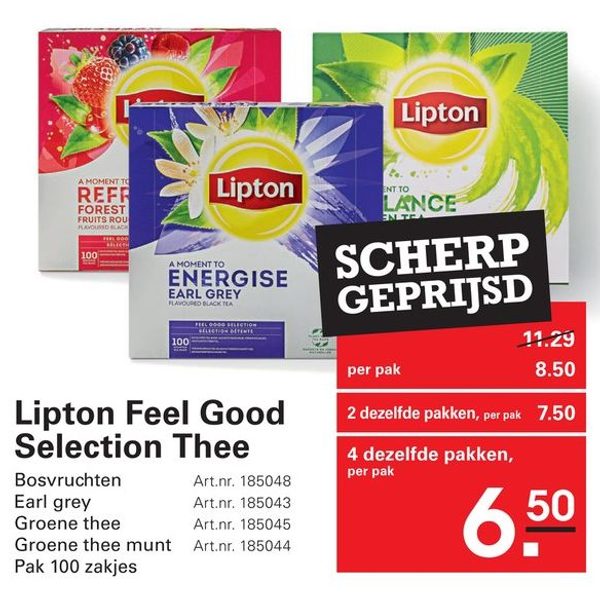 Lipton Feel Good Selection Thee