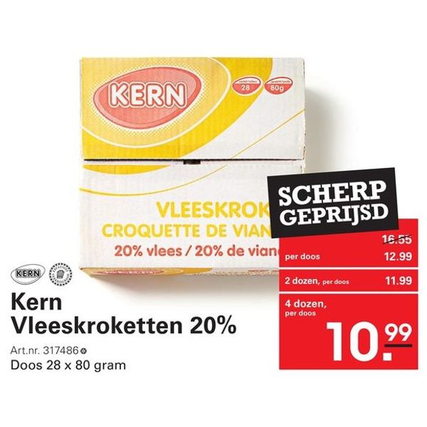 Vleeskroketten 20%