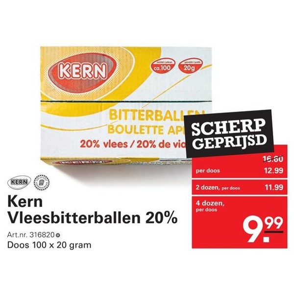 Kern Vleesbitterballen