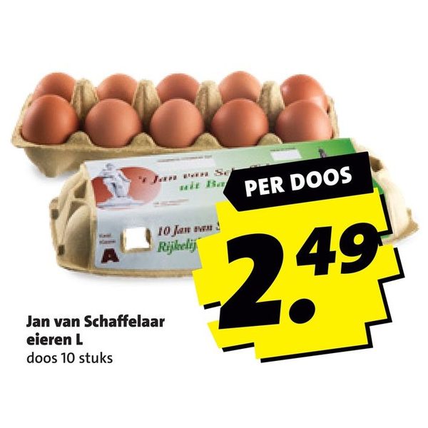 Jan van Schaffelaar eieren L
