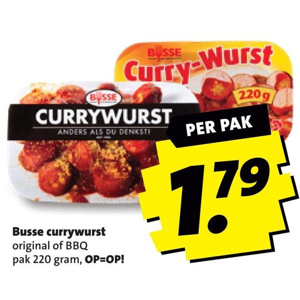 Busse currywurst