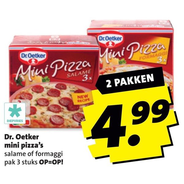 Dr. Oetker mini pizza's