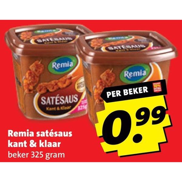 Satésaus kant & klaar