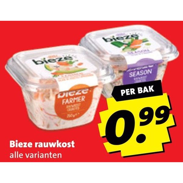 Bieze rauwkost