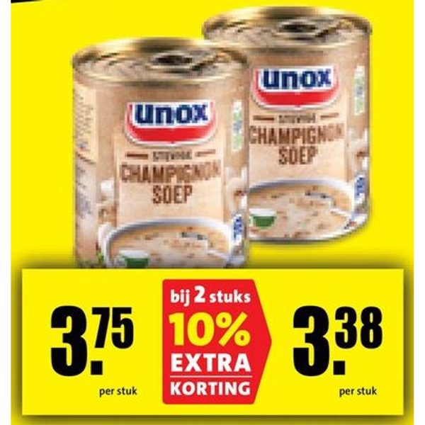 Unox Champignonsoep