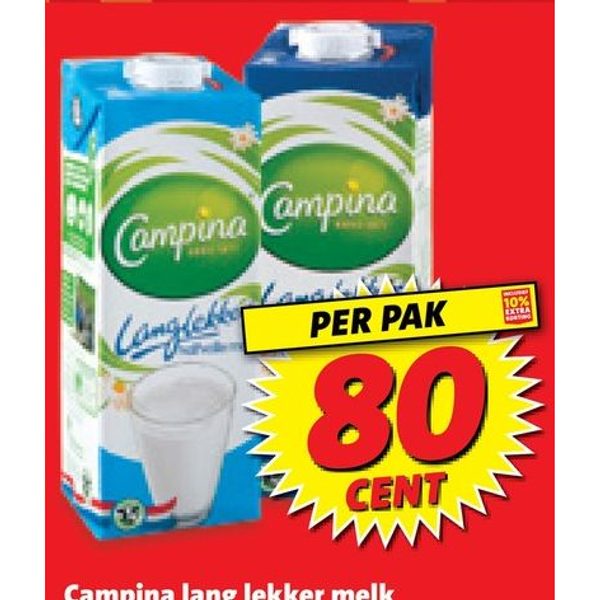 Campina lang lekker melk