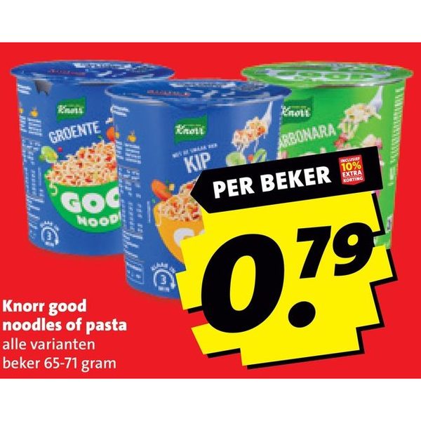 Knorr good noodles of pasta