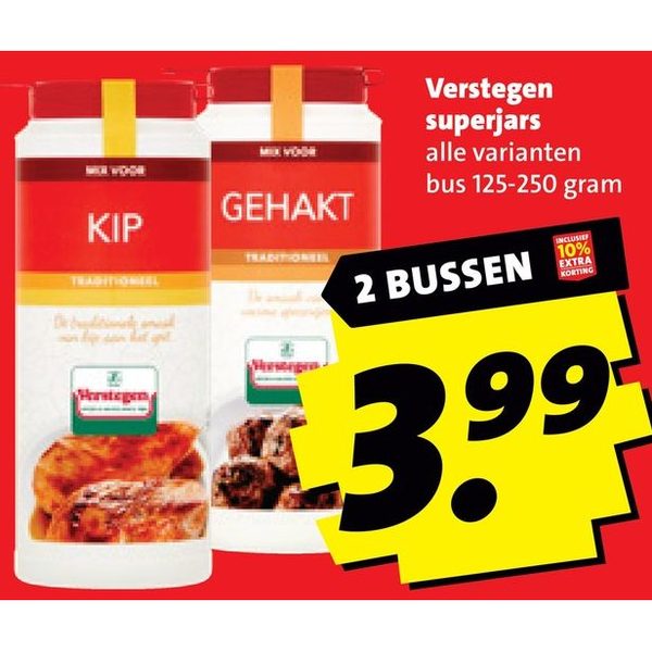 Verstegen superjars alle varianten