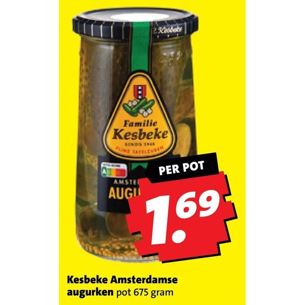 Kesbeke Amsterdamse augurken