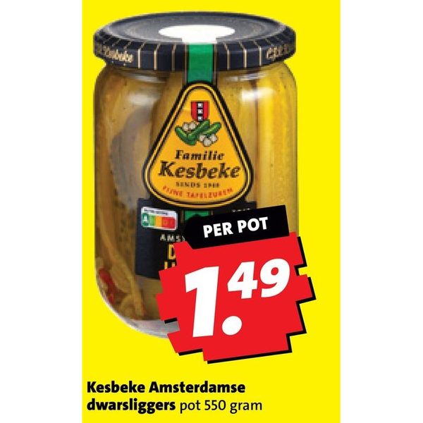 Kesbeke Amsterdamse dwarsliggers