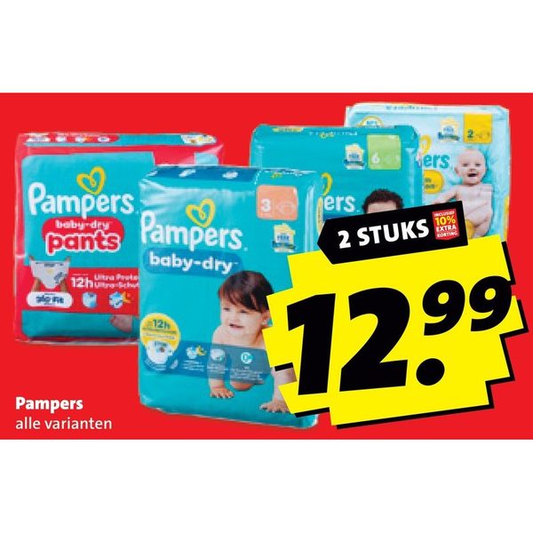Pampers alle varianten