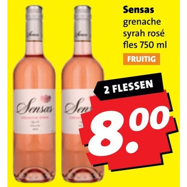 Sensas grenache syrah rosé