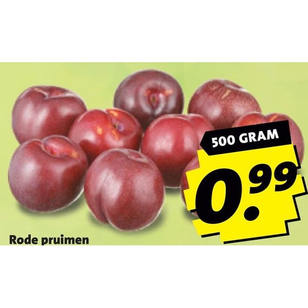 Rode pruimen