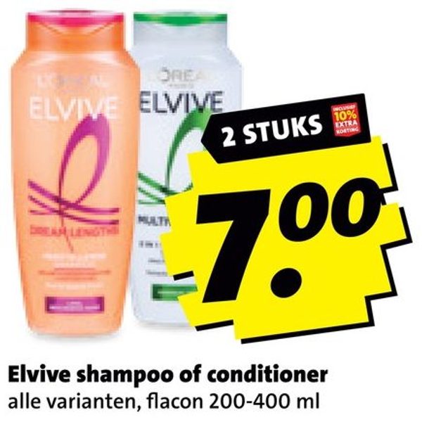 Elvive shampoo of conditioner
